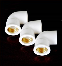 PVC给水管内丝弯头20*1/2